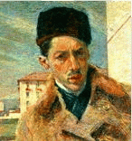 Umberto Boccioni. Autoritratto